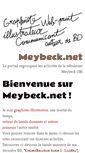 Mobile Screenshot of meybeck.net